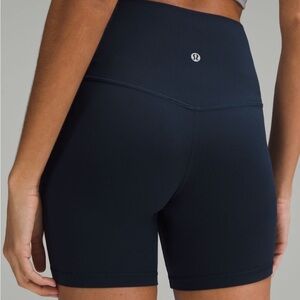 Align high rise short in True navy